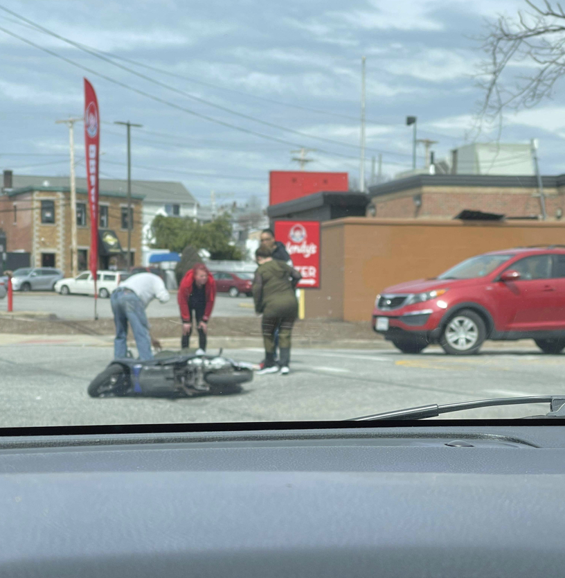 Unregistered Moped Operator Driving on Sidewalk in… | Go Local Prov