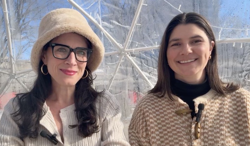 VIDEO: Igloos Unveiled at Track 15 in Providence